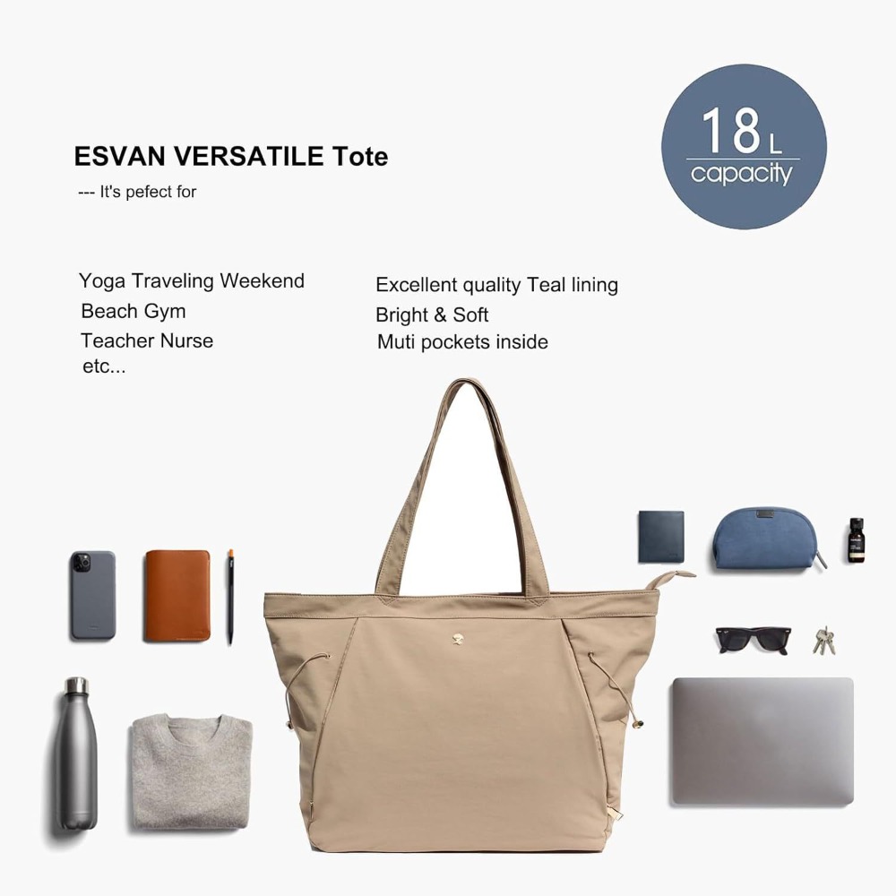 Canvas Yoga Mat Tote Bag, Larg - Yoga Mat ulasan dan harga