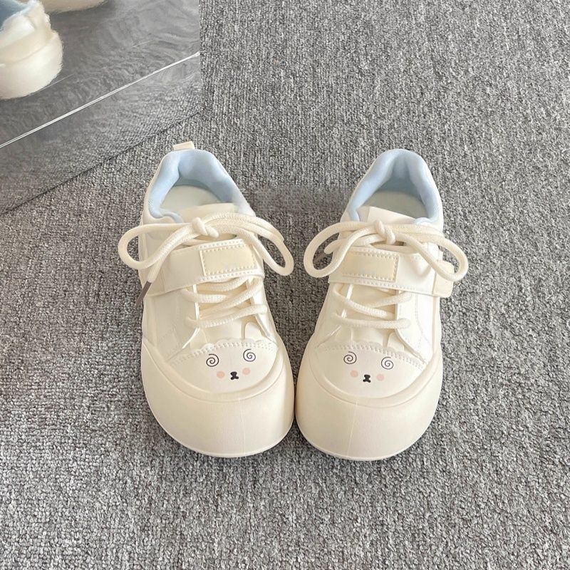 Women Girls Cute Pure White Ca - Skateboard ulasan dan harga