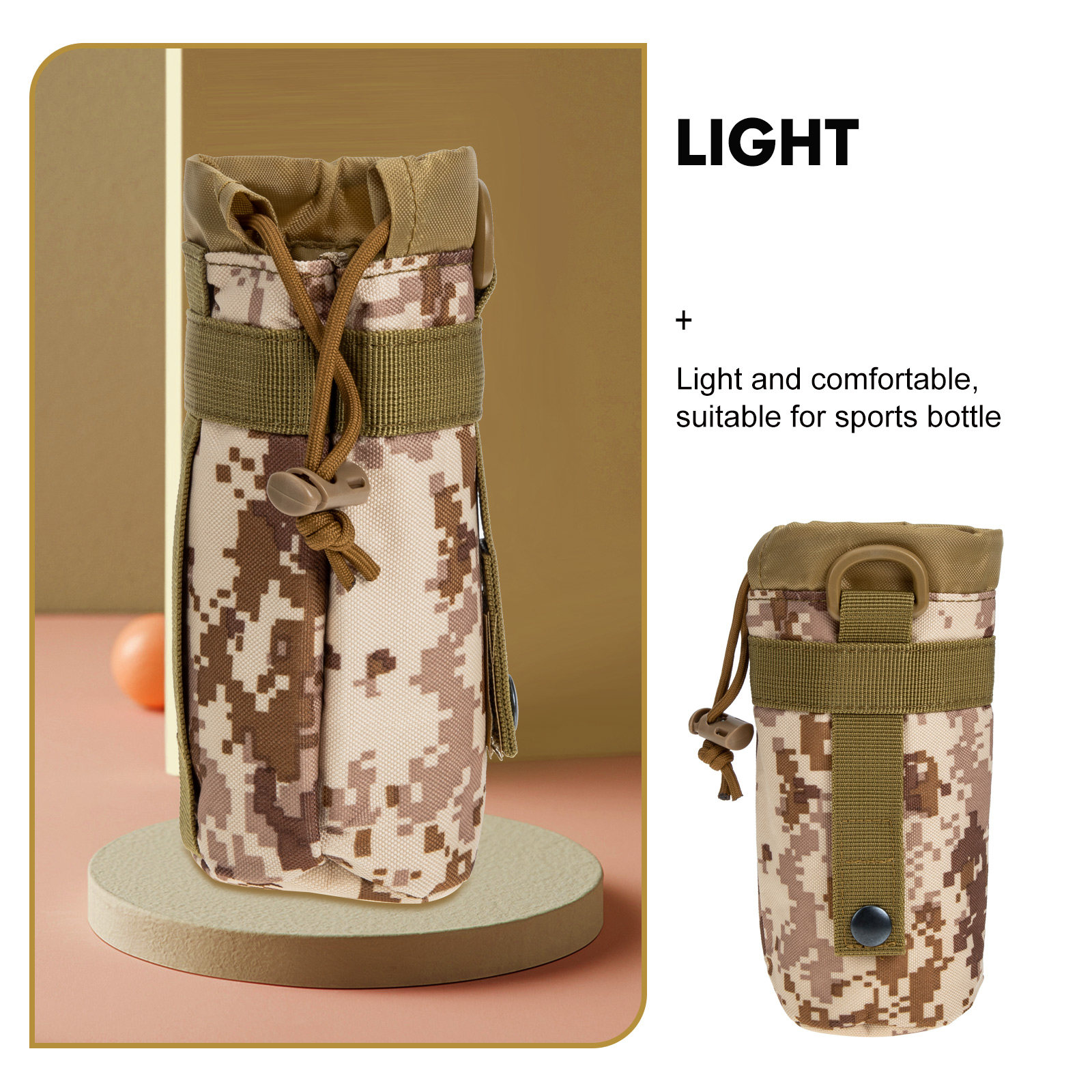 Nylon Water Bottle Bag Waterpr - Sports Water Bottle Insulated ulasan dan harga
