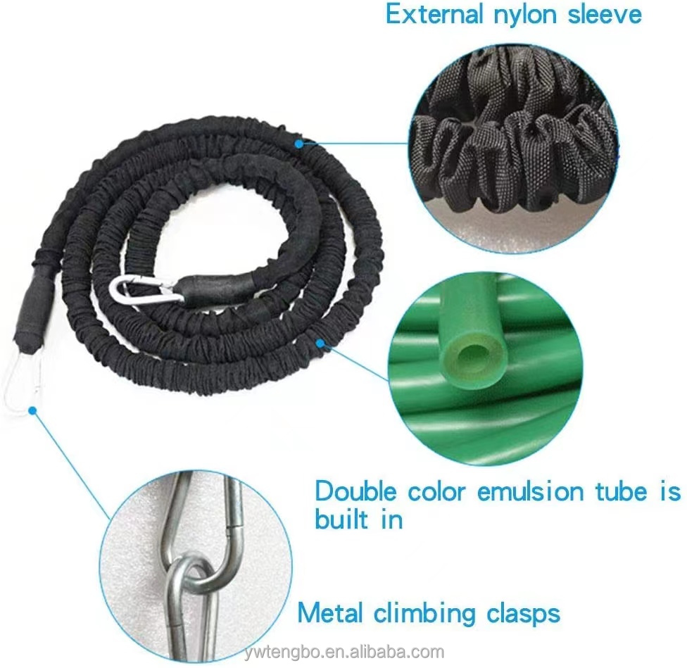 Dual Resistance Latex Pull Rop - Resistance Band ulasan dan harga